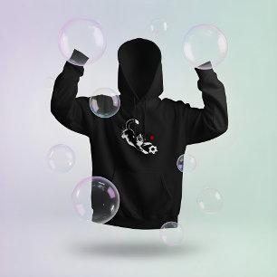 Speelse Kattensoftware voor Kat Liefhebbers & Voet Hoodie