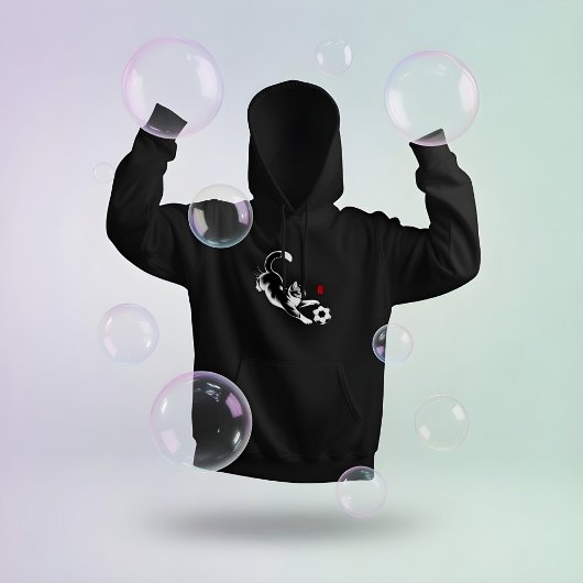 Speelse Kattensoftware voor Kat Liefhebbers & Voet Hoodie