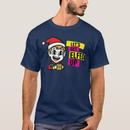 Speelse Kerst Elf T-shirt