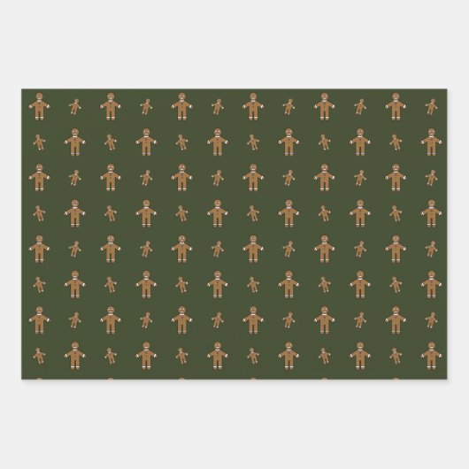 Speelse kerst inpakpapier set (Voorkant 2)