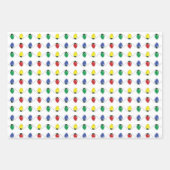 Speelse kerst inpakpapier set (Voorkant 3)