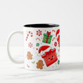 Speelse Kerst Magie Mok (Links)