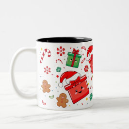 Speelse Kerst Magie Mok