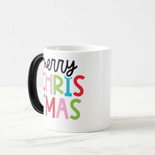 Speelse Kerst Mok (Voorkant links)