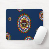 Speelse Kerst Mousepad Muismat (Met muis)