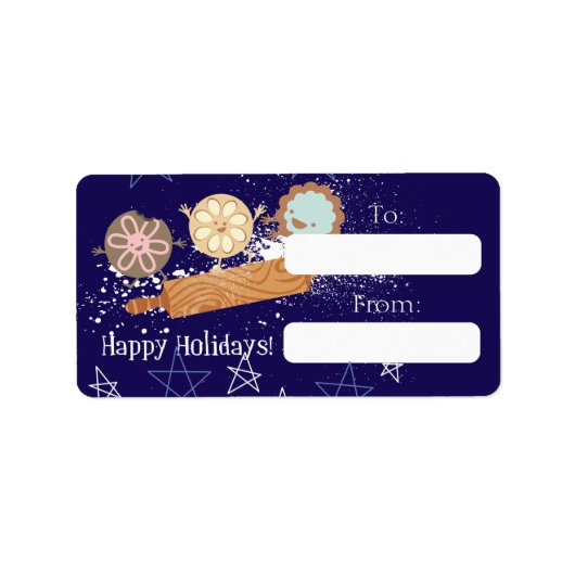 Speelse kerstkoekjes uit de keuken van etiket (Voorkant)