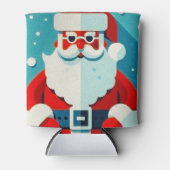 speelse kerstman blikjeskoeler (Voorkant)