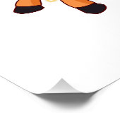 **"Speelse Kerstman Ontwerp – Leuk en Feestelijk C Perfect Poster (Hoek)