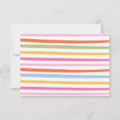 Speelse & Keurige Patchwork Verjaardag Bedankkaart (Achterkant)