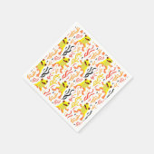 speelse kikkers servet (Hoek)