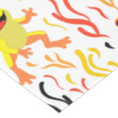 speelse kikkers tafelkleed (Gekanteld)