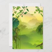 speelse kinder schattige jongens T drie 3 rex 3e v Kaart (Achterkant)