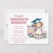 Speelse Kinderen Afstudeeruitnodiging Kaart (Voorkant)
