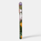 Speelse Kitten in Bloemen Case-Mate iPhone Case (Achterkant / Links)