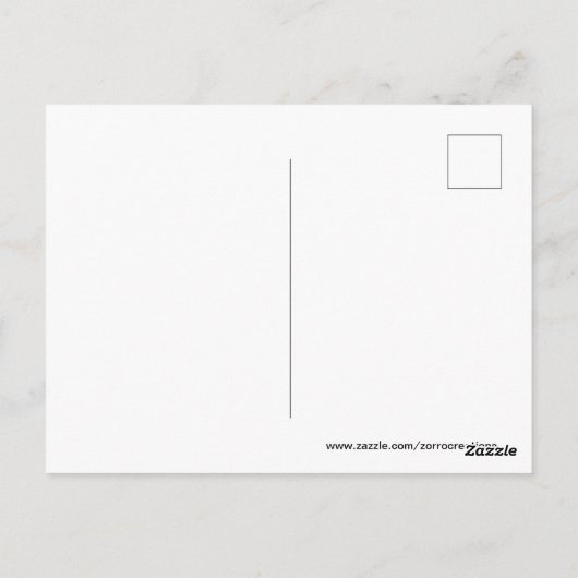 Speelse Kitten Kimber Bedankt Briefkaart (Achterkant)