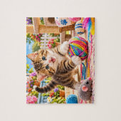 Speelse Kitten Legpuzzel (Verticaal)