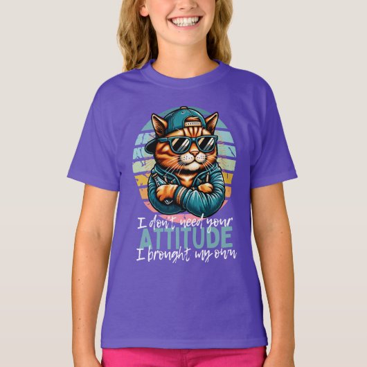 Speelse Kitten T-shirt (Voorkant)