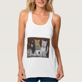 Speelse Kittens Tanktop (Voorkant)