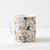 Speelse Kitties Koffiemok (Voorkant links)