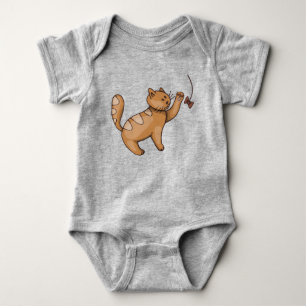 Speelse Kitty Kat Schattig Romper