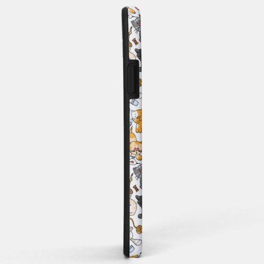 Speelse Kitty Katten Case-Mate iPhone Case (Achterkant/rechts)