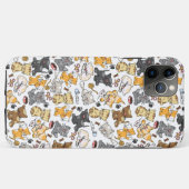 Speelse Kitty Katten Case-Mate iPhone Case (Achterkant (horizontaal))