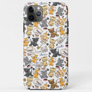 Speelse Kitty Katten Case-Mate iPhone Case
