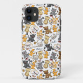 Speelse Kitty Katten Case-Mate iPhone Case (Achterkant)