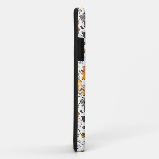 Speelse Kitty Katten Case-Mate iPhone Case (Achterkant/rechts)