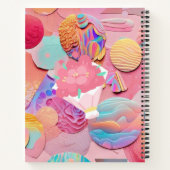 "Speelse kleuren" Notitieboek (Achterkant)