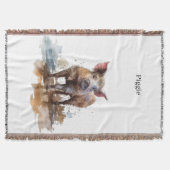 Speelse Knorretje, op maat Deken (Voorkant)