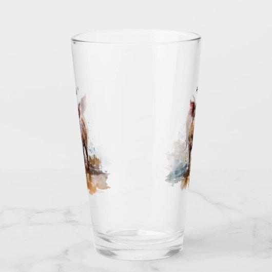 Speelse Knorretje, op maat Glas (Links)