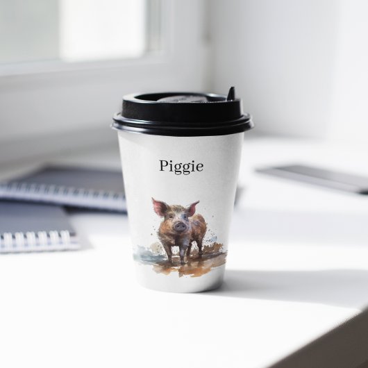 Speelse Knorretje, op maat Papieren Bekers