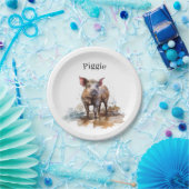 Speelse Knorretje, op maat Papieren Bordje (Feest)