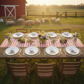 Speelse Knorretje, op maat Papieren Bordje