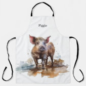 Speelse Knorretje, op maat Schort (Voorkant)