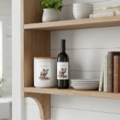 Speelse Knorretje, op maat Wijn Etiket