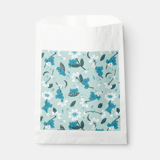 Speelse Koala Patroon Leuke Dier en Natuur Kunst Bedankzakje (Voorkant)