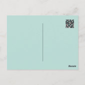 Speelse Koala Patroon Leuke Dier en Natuur Kunst Briefkaart (Achterkant)