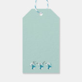 Speelse Koala Patroon Leuke Dier en Natuur Kunst Cadeaulabel (Achterkant)