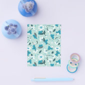 Speelse Koala Patroon Leuke Dier en Natuur Kunst Flyer (Enkel)