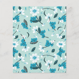 Speelse Koala Patroon Leuke Dier en Natuur Kunst Flyer