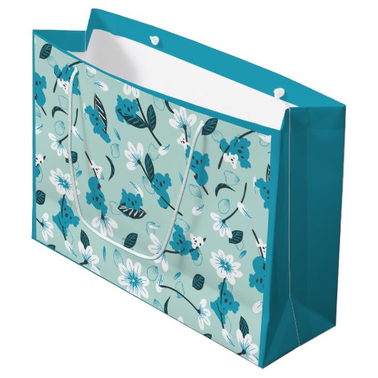 Speelse Koala Patroon Leuke Dier en Natuur Kunst Groot Cadeauzakje (Voorkant Gekanteld)