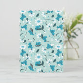 Speelse Koala Patroon Leuke Dier en Natuur Kunst Kaart (Staand voorkant)