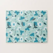 Speelse Koala Patroon Leuke Dier en Natuur Kunst Legpuzzel (Horizontaal)