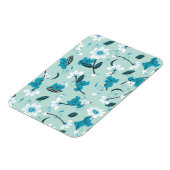 Speelse Koala Patroon Leuke Dier en Natuur Kunst Magneet (Linkerzijde)