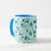 Speelse Koala Patroon Leuke Dier en Natuur Kunst Mok (Voorkant links)