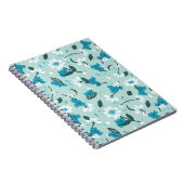 Speelse Koala Patroon Leuke Dier en Natuur Kunst Notitieboek (Rechterzijde)