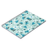 Speelse Koala Patroon Leuke Dier en Natuur Kunst Notitieboek (Linkerzijde)