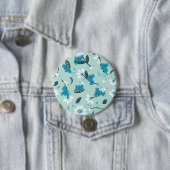 Speelse Koala Patroon Leuke Dier en Natuur Kunst Ronde Button 7,6 Cm (In situ)